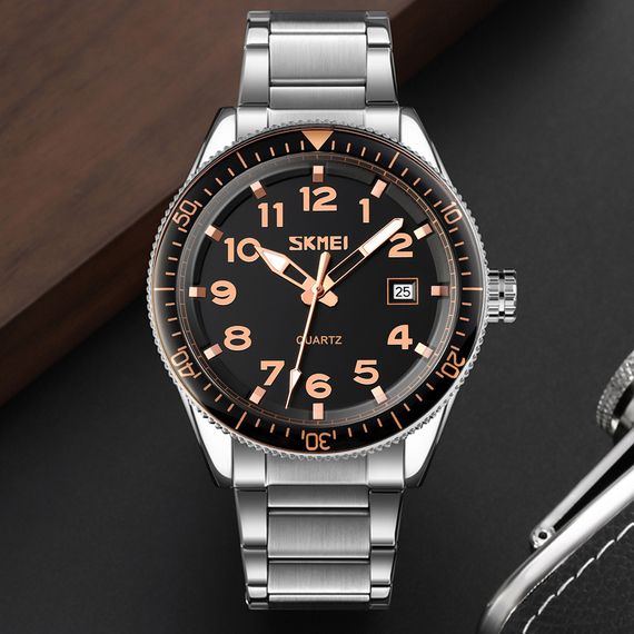 Skmei 9232SRGBK Rose Gold-Black | Зображення 3
