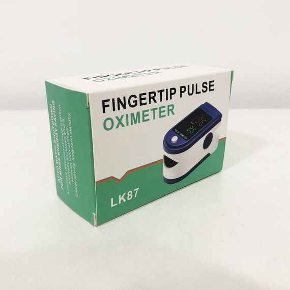 Пульсоксиметр Fingertip pulse oximeter LK87. HC-979 Цвет: синий | Зображення 6