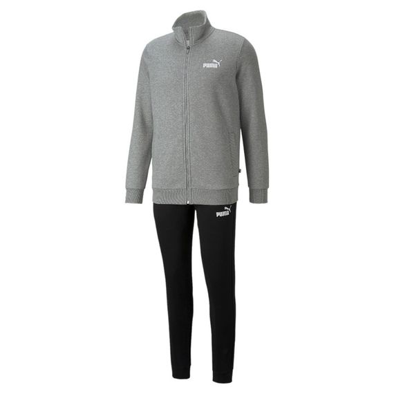 Костюм спортивный мужской Puma Clean Men's Tracksuit 585841 03 (серый, хлопок, теплый, флис, логотип пума) L (52-54)