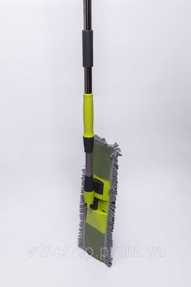 Швабра с телескопической ручкой и насадкой из микрофибры для мытья пола, плитки, ламината и линолеума HP-35015-51 | Зображення 5