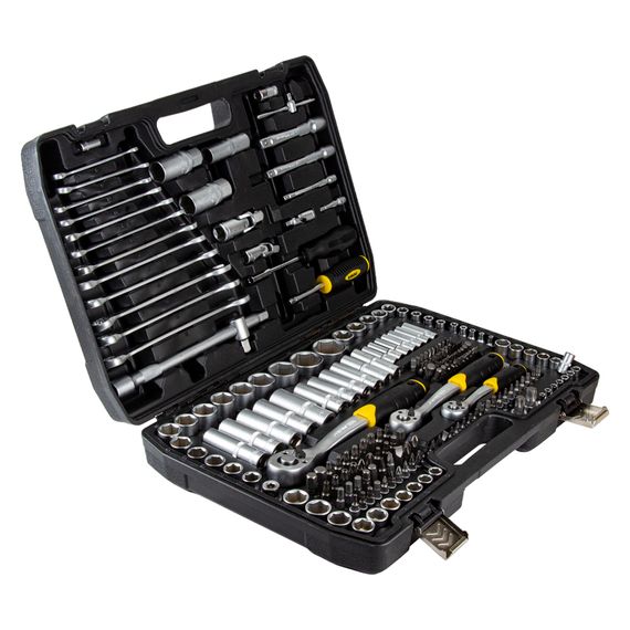 Набір насадок торцевих і біт Sigma 1/4", 3/8", 1/2" 216 шт CrV (6003841) | Зображення 4