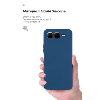 Чехол для мобильного телефона Armorstandart ICON Infinix Smart 10 Plus 4G Camera cover Dark Blue (ARM87952) | Зображення 6