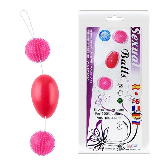Шарики "Sexual Balls" BI-014036-4 Sex Aura | Зображення 1