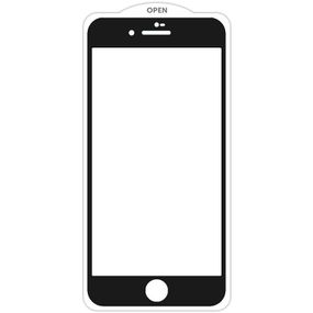 Захисне скло SKLO 5D (тех.пак) для Apple iPhone 7 / 8 / SE (2020) (4.7") Чорний / Біла підкладка