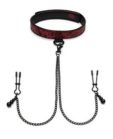 Нашийник із затискачами на соски Sweet Anticipation Fifty Shades of Grey Collar Nipp sexstyle