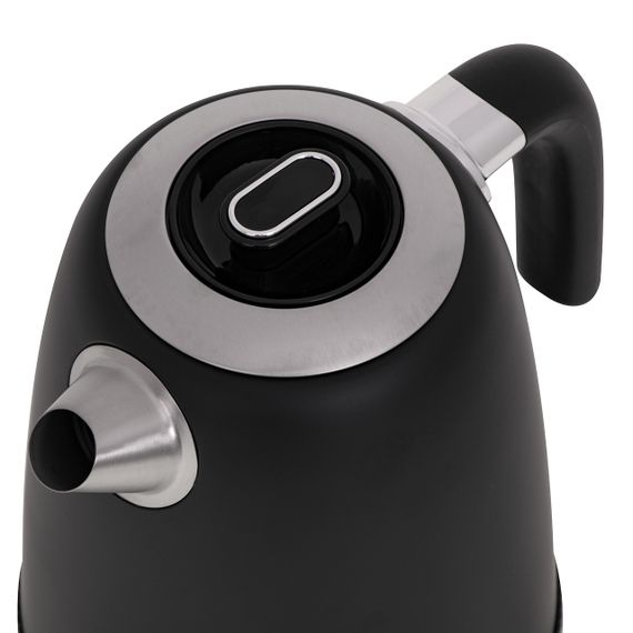 Электрочайник из нержавеющей стали Adler AD 1295 черный 1,7 л, 2200 Вт, с регулировкой температуры | Зображення 3