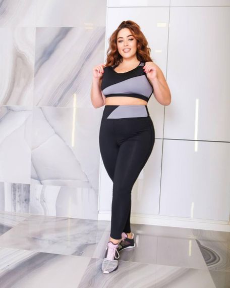 Жіночий спортивний костюм plus size