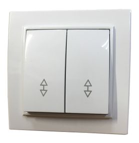 Выключатель внутренней установки 2-кл. проходной белый IP20 Malta Ny95000949