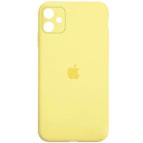 Чохол Silicone Case Square Full Camera Protective (AA) для Apple iPhone 11 (6.1")