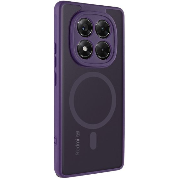 Чохол TPU Bloom with MagSafe для Xiaomi Redmi Note 15 Pro 4G Purple