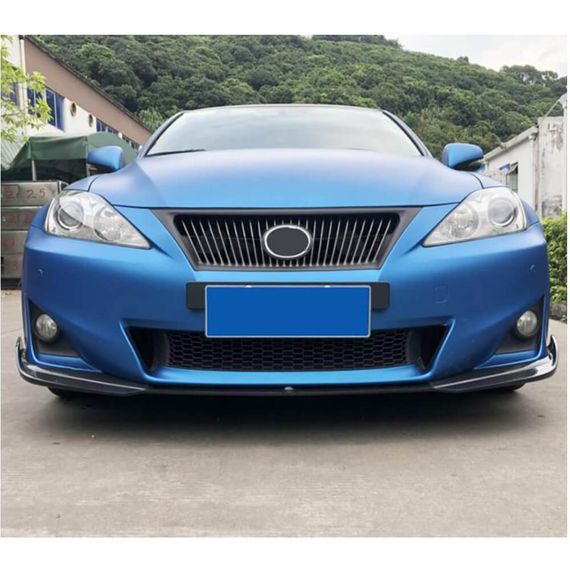 Накладка на передній бампер Lip (для Base 2011-2013, Карбон) для Lexus IS рр | Зображення 2