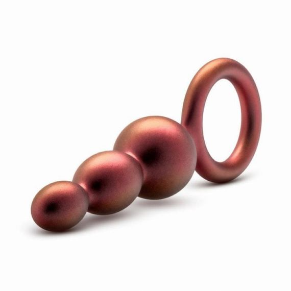 Анальна пробка з петлею з бісеру ADVENTURES MATRIX Sex Aura | Зображення 1