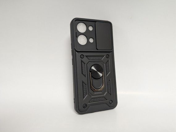 Чехол для Xiaomi Poco X8 Pro Max / Сяоми Редми Poco X8 Pro Max Camera Slide, противоударный, TPU, с кольцом-держателем