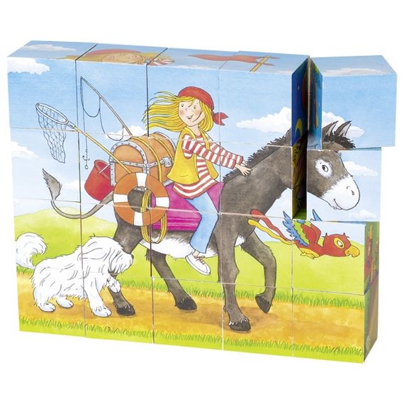 Кубики деревянные goki Peggy Diggledey 57738G (57738G) | Зображення 5