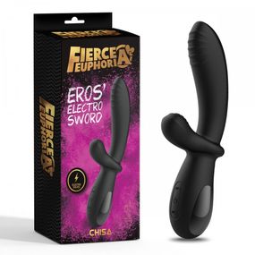 Вибратор кролик с электростимуляцией Chisa Fierce Euphoria Eros'electro Sword sexstyle