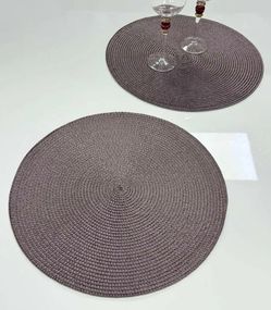 Серветка сервірувальна OLens Темний шоколад 102-1081 38 см коричнева