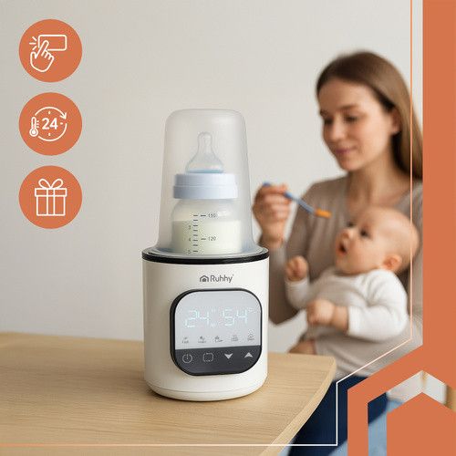 Подогреватель бутылочек RUHHY 5-в-1 – тепло, гигиена и комфорт | Зображення 5