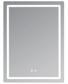 Дзеркало Qtap Mideya (MI2) прямокутне з LED-підсвічуванням Touch QT2078F6080