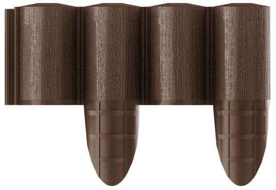 Газонна огорожа Cellfast ECO 2.4 м коричневий 4 елементи 34-031