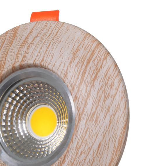 Светильник точечный LED HDL-M46 3W WW Light Wood | Зображення 3