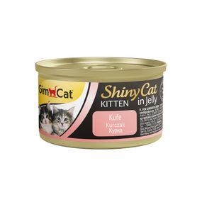 Корм вологий GimCat Shiny Kitten для кошенят з куркою 70 г