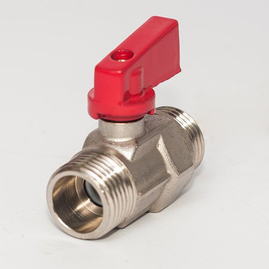 Кран кульовий MINI 1/2"ЗЗ ASCO 35/280 | Зображення 2