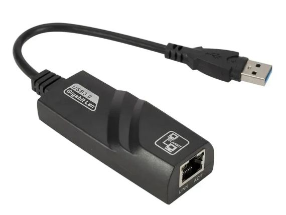 USB 3.0 мережева карта Ethernet RJ45 1Gb | Зображення 1