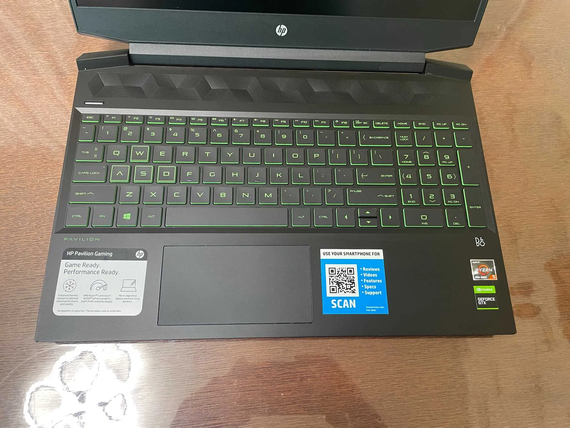 Ноутбук 15" FHD HP 15-ec1010nr Ryzen 5 4600H/8Gb/SSD256/GTX1650 | Зображення 2
