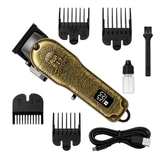 Машинка для стрижки волосся Adler AD 2857, акумуляторна, 0,8–13 мм, LED, USB
