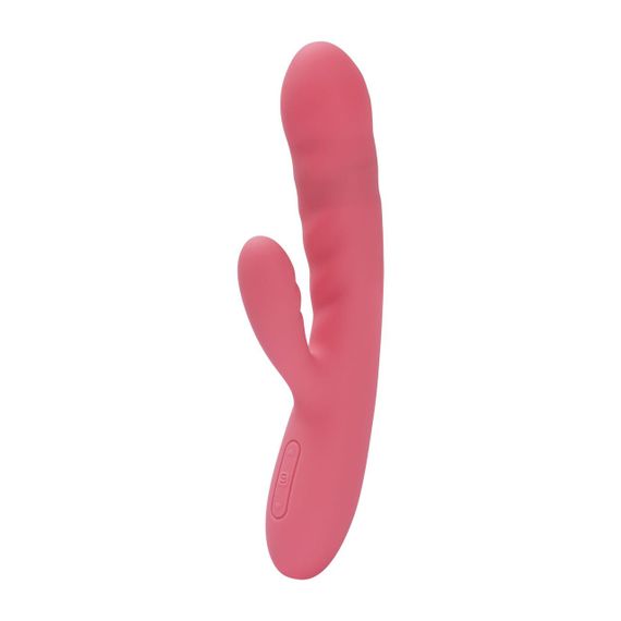 Вібратор-кролик Svakom Avery Strawberry Pink зі стовбуром, що рухається, рух вперед-назад Sex Aura | Зображення 4