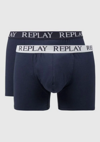 Чоловічі анатомічні труси боксери Replay (2 шт) S