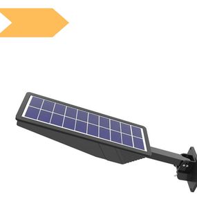 Прожектор XPRO EP-138 настінний із сонячною панеллю (40) чорний (MER-15332_447)