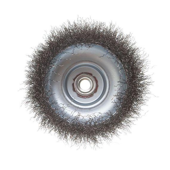 Щітка чашкова 150 мм, для КШМ, М14 (кручений дріт) INTERTOOL BT-1150 | Зображення 1