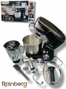 Кухонний комбайн 3 в 1 Rainberg RB-8088 B 2200 Вт