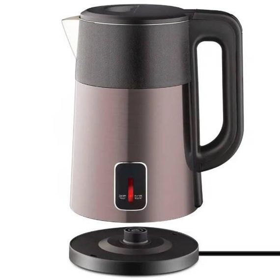 Электрочайник из нержавеющей стали 1500Вт 2,5л Sokany SK-09017 Коричневый