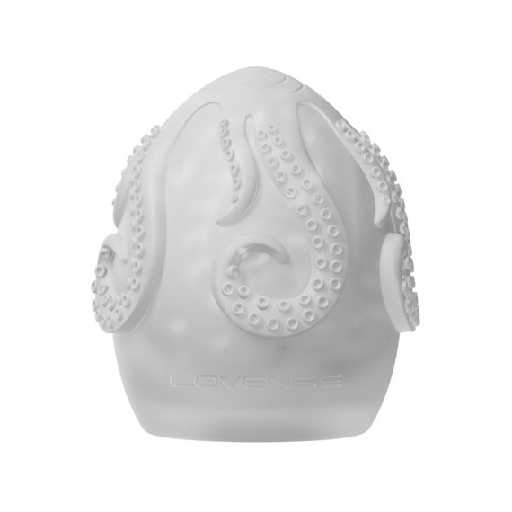 Мастурбатор-яйце Lovense Kraken masturbator egg, текстура-сюрприз | Зображення 1