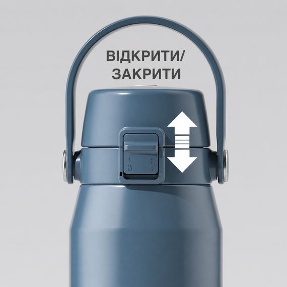 Термокружка Maestro MR-1648-66, 660 мл из нержавеющей стали герметичная | Зображення 2