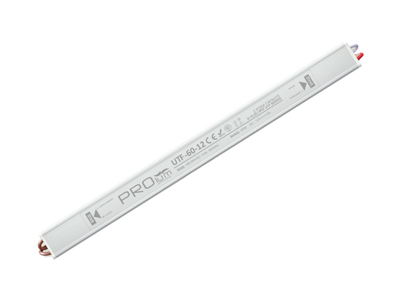 Блок живлення PROLUM™ 60W, 12V, 5А, Series "UTF"