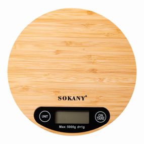 Кухонные весы Sokany SK-19024 электронные до 5 кг