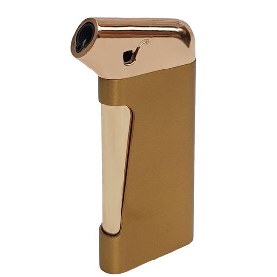 Запальничка Бокова Турбінка Side Turbo Lighter Gold | Зображення 1