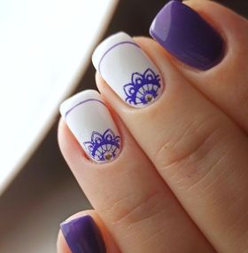 Гель-краска 2в1 Global Fashion 20 синяя (стемпинг + роспись) 8мл