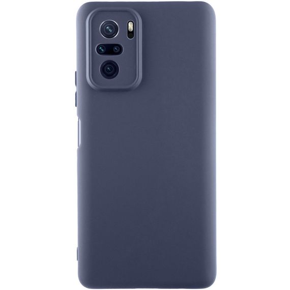 Чохол Silicone Cover Lakshmi Full Camera (AAA) для Xiaomi Redmi Note 10 / Note 10s / Poco M5s Темно-синій / Midnight blue