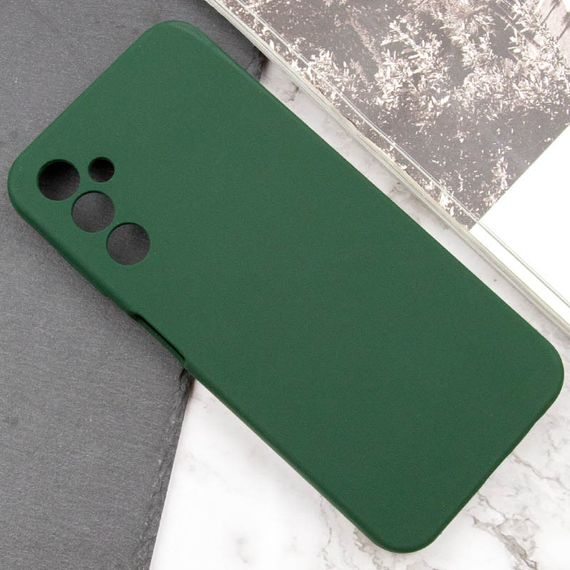 Чохол Silicone Cover Lakshmi Full Camera (AAA) для Samsung Galaxy A15 4G/5G / M15 5G Зелений / Cyprus Green | Зображення 4