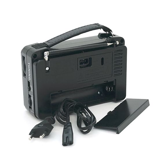 Радиоприемник GOLON RX-608, LED, 2x3W, FM радио, AUX, корпус пластмасс, BOX | Зображення 2