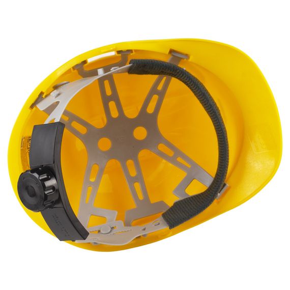 Каска будівельна Sigma 8 точок кріплення (жовта) 9414521 | Зображення 1