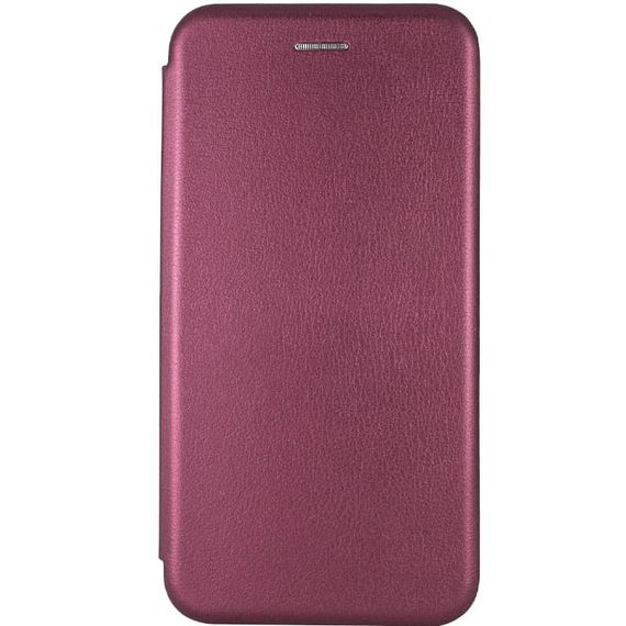Шкіряний чохол-книжка Classy для Samsung Galaxy A16 4G/5G Бордовий