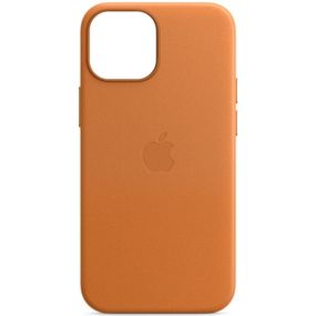 Кожаный чехол Leather Case (AAA) with MagSafe and Animation для Apple iPhone 14 (6.1")