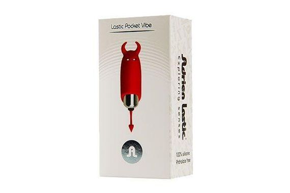 Віброкуля Adrien Lastic Pocket Vibe Devol з хвостиком і ріжками sexstyle | Зображення 4