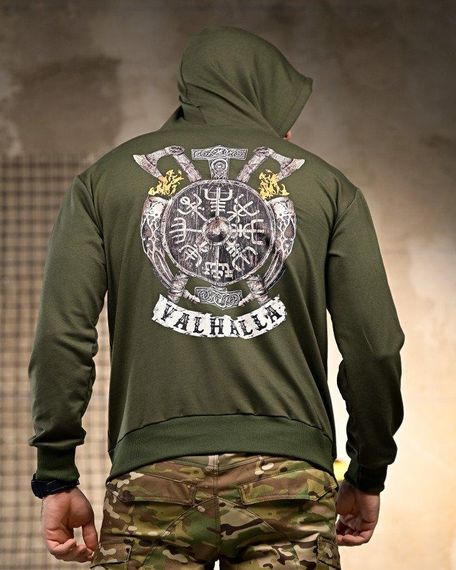 Худі Valhalla олива РП7410 | Зображення 3