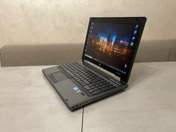Мобільна робоча станція HP EliteBook 8560w / 15.6" (1920x1080) TN / Intel Core i7-2630QM (4 (8) ядра по 2.0 - 2.9 GHz) / 16 GB DDR3 / 256 GB SSD / nVidia Quadro 1000M, 2 GB GDDR3, 128-bit / WebCam / DVD-ROM б/в + Подарунок Дротова миша / USB | Зображення 5